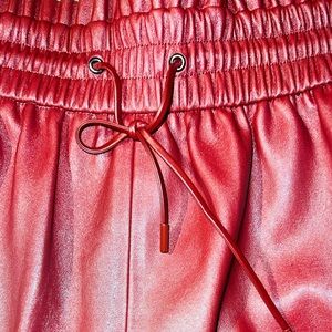 ZARA PU LEATHER SHORTS